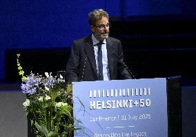 Helsinki+50 Conference - OSCE - Helsinki, Finland