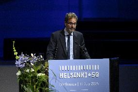Helsinki+50 Conference - OSCE - Helsinki, Finland