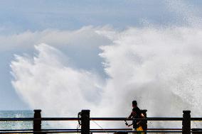 Typhoon Co-may Hit Qingdao