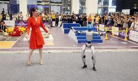 Robot Performance at 2025 WAIC in Shanghai
