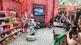 Robot Performance at 2025 WAIC in Shanghai