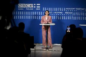 Helsinki+50 Conference - OSCE - Helsinki, Finland