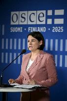 Helsinki+50 Conference - OSCE - Helsinki, Finland