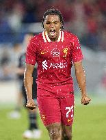 Football: Yokohama F. Marinos vs. Liverpool