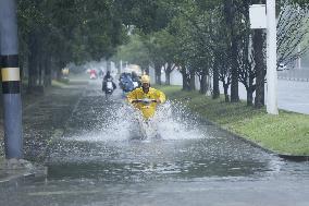 Typhoon Co-may Hit Huai'an