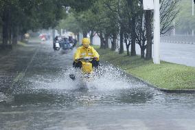 Typhoon Co-may Hit Huai'an