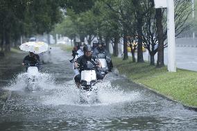 Typhoon Co-may Hit Huai'an