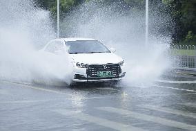 Typhoon Co-may Hit Huai'an