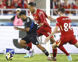 Football: Yokohama F. Marinos vs. Liverpool