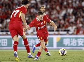 Football: Yokohama F Marinos vs. Liverpool