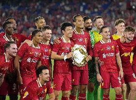 Football: Yokohama F. Marinos vs. Liverpool