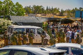 Tension Rises As Soldiers Disrupt Funeral - Palestine