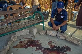 Tension Rises As Soldiers Disrupt Funeral - Palestine