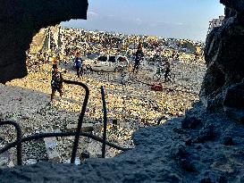 Airstrike Flattens Family Home - Khan Yunis