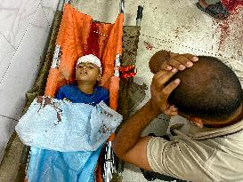 Airstrike Targeted Family’s Tent - Khan Yunis