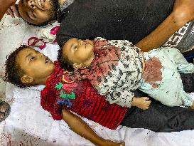 Airstrike Targeted Family’s Tent - Khan Yunis