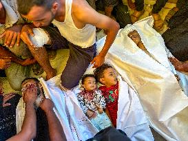 Airstrike Targeted Family’s Tent - Khan Yunis