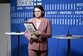 Helsinki+50 Conference - OSCE - Helsinki, Finland