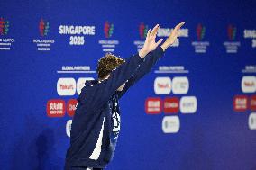 Leon Marchand Wins The Men's 200 Metres Individual Final - Singapore