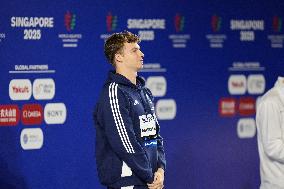 Leon Marchand Wins The Men's 200 Metres Individual Final - Singapore