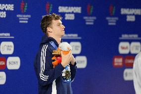 Leon Marchand Wins The Men's 200 Metres Individual Final - Singapore