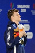 Leon Marchand Wins The Men's 200 Metres Individual Final - Singapore