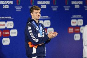 Leon Marchand Wins The Men's 200 Metres Individual Final - Singapore