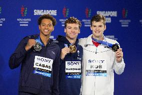 Leon Marchand Wins The Men's 200 Metres Individual Final - Singapore