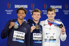 Leon Marchand Wins The Men's 200 Metres Individual Final - Singapore