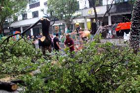 Typhoon Co-may Hit Suzhou