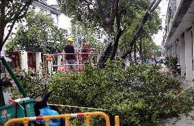 Typhoon Co-may Hit Suzhou
