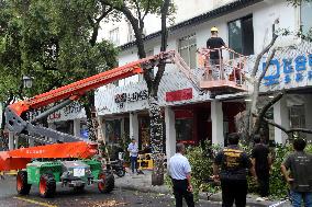 Typhoon Co-may Hit Suzhou
