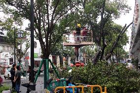 Typhoon Co-may Hit Suzhou