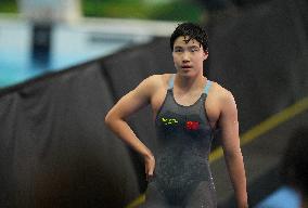 Yu Zidi At World Aquatics Championships - Day 21 - Singapore