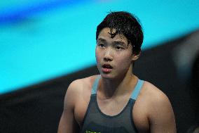 Yu Zidi At World Aquatics Championships - Day 21 - Singapore