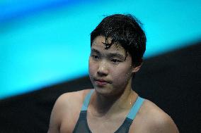 Yu Zidi At World Aquatics Championships - Day 21 - Singapore