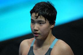 Yu Zidi At World Aquatics Championships - Day 21 - Singapore