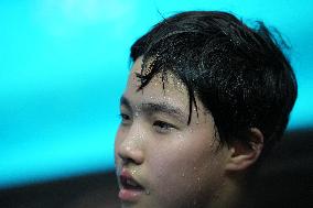 Yu Zidi At World Aquatics Championships - Day 21 - Singapore