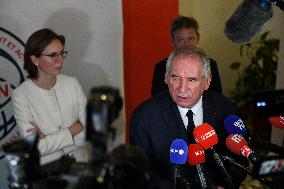PM Francois Bayrou Visits Tracfin - Montreuil