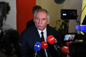 PM Francois Bayrou Visits Tracfin - Montreuil