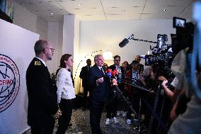 PM Francois Bayrou Visits Tracfin - Montreuil