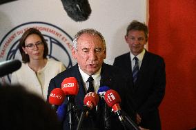 PM Francois Bayrou Visits Tracfin - Montreuil