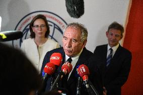PM Francois Bayrou Visits Tracfin - Montreuil