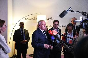 PM Francois Bayrou Visits Tracfin - Montreuil