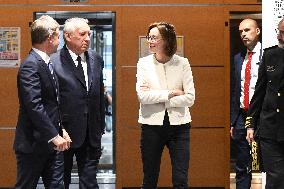 PM Francois Bayrou Visits Tracfin - Montreuil