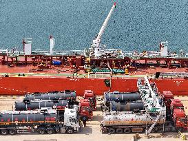 China Imports of Diluted Asphalt Decreased