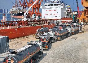 China Imports of Diluted Asphalt Decreased