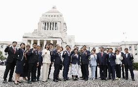 Extraordinary Diet session convenes after upper house election