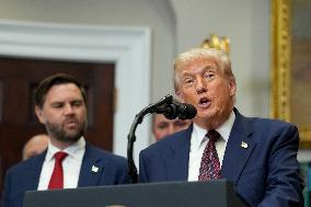 Executive Order Signing Ceremony - Washington
