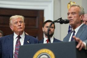 Executive Order Signing Ceremony - Washington